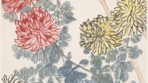 齐白石 菊花草虫图轴.jpg