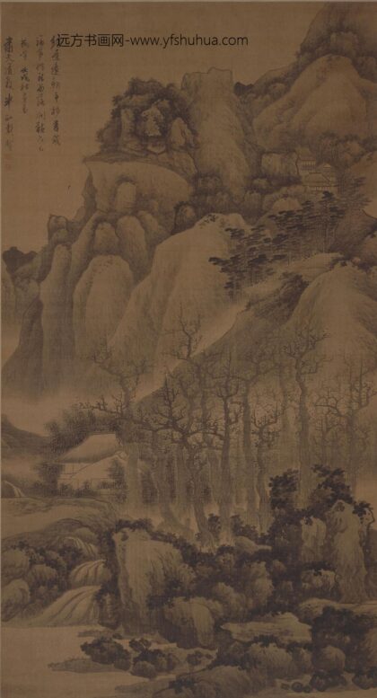 龚贤 涧屋听泉图轴.jpg