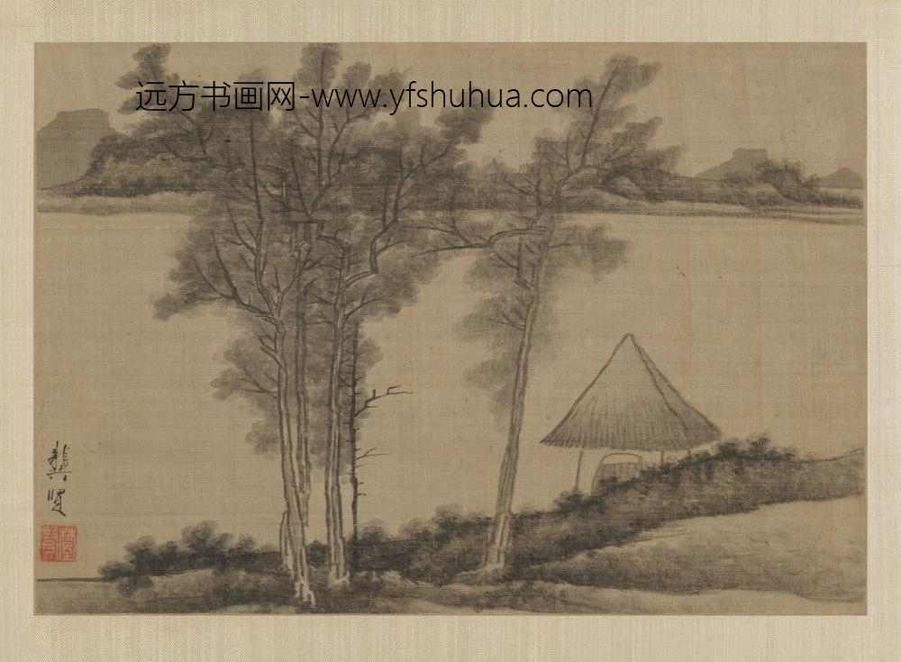 龚贤_等金陵画家集画合册