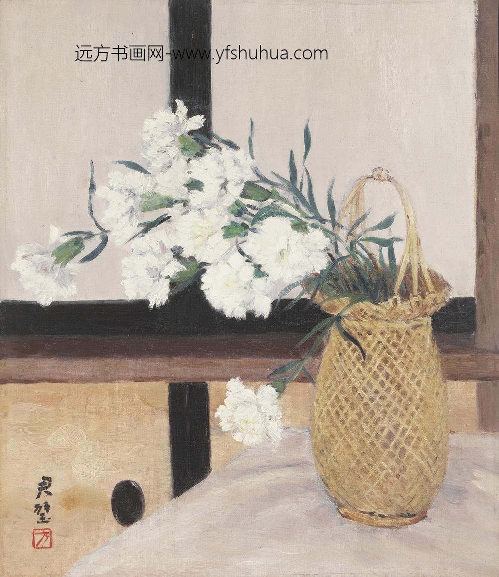 单元-方君璧-白色康乃馨