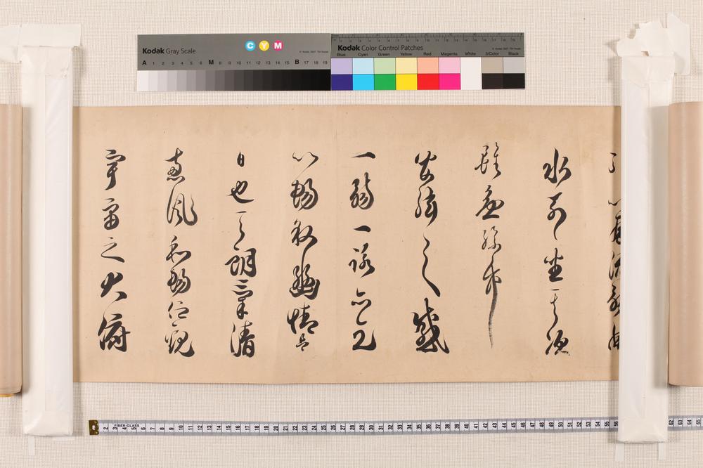 _北向云竹书卷__