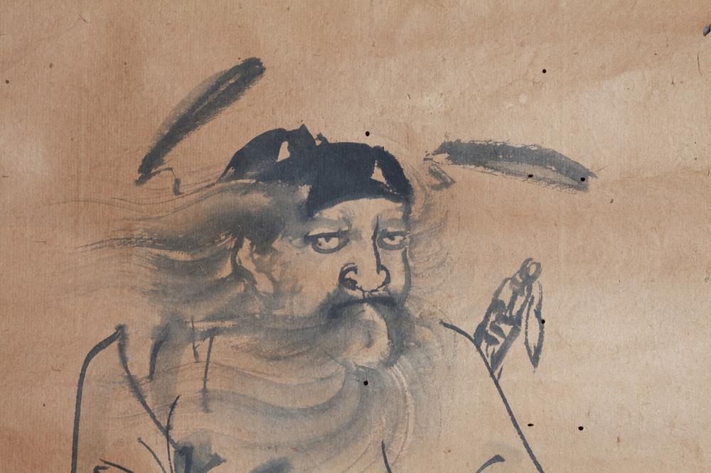 _椿年画钟馗图__