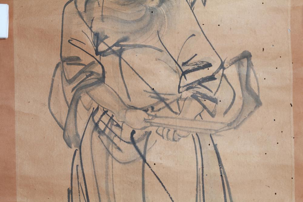 _椿年画钟馗图__