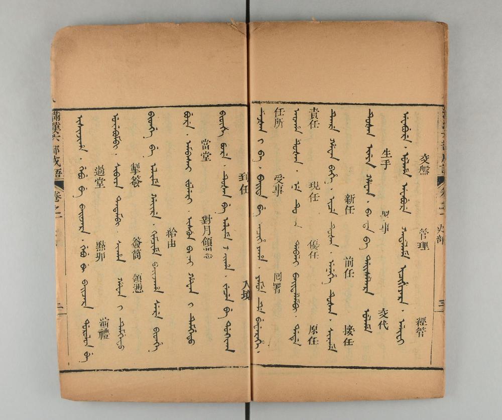 _满汉六部成语__