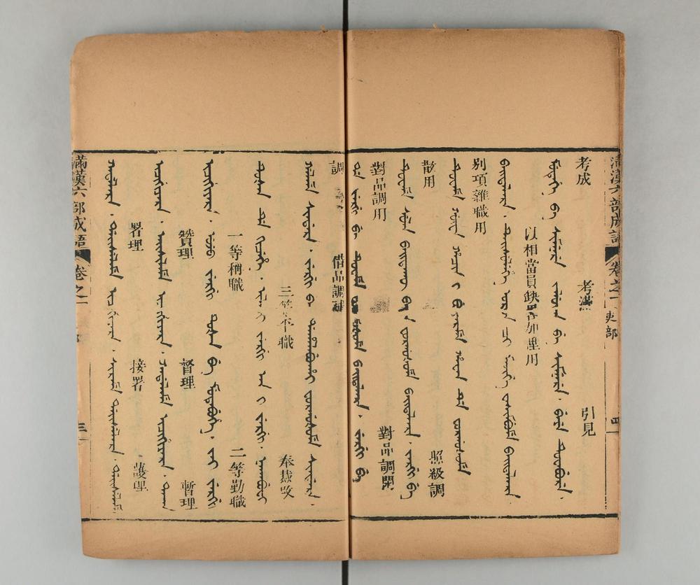 _满汉六部成语__