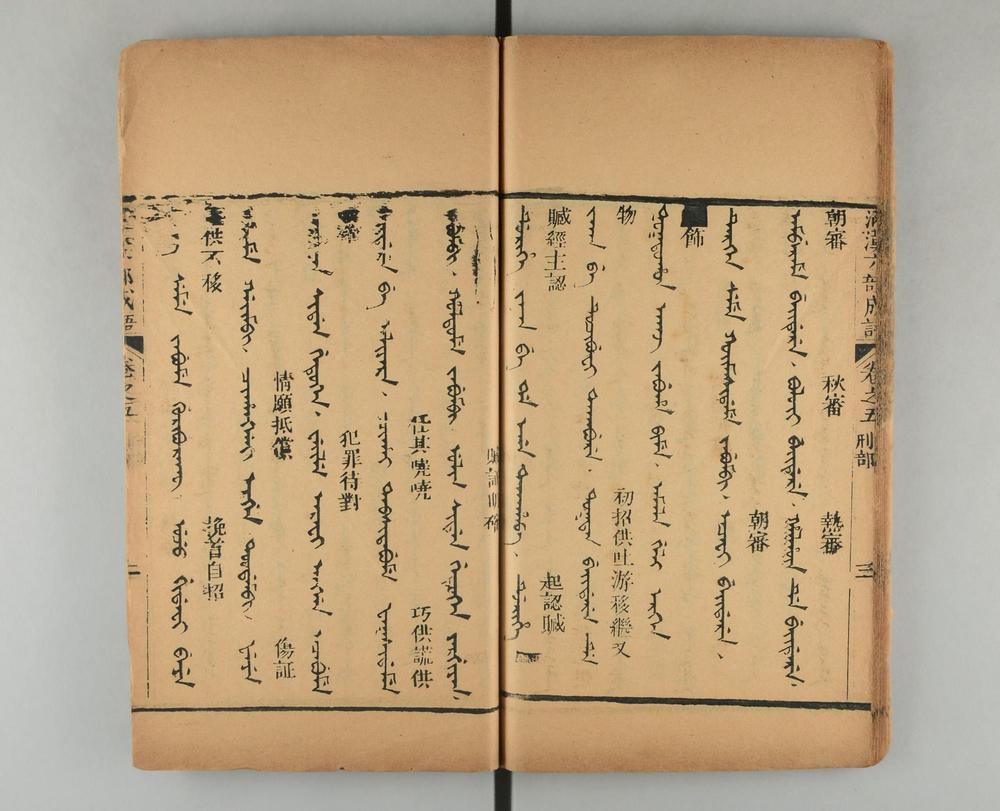 _满汉六部成语__