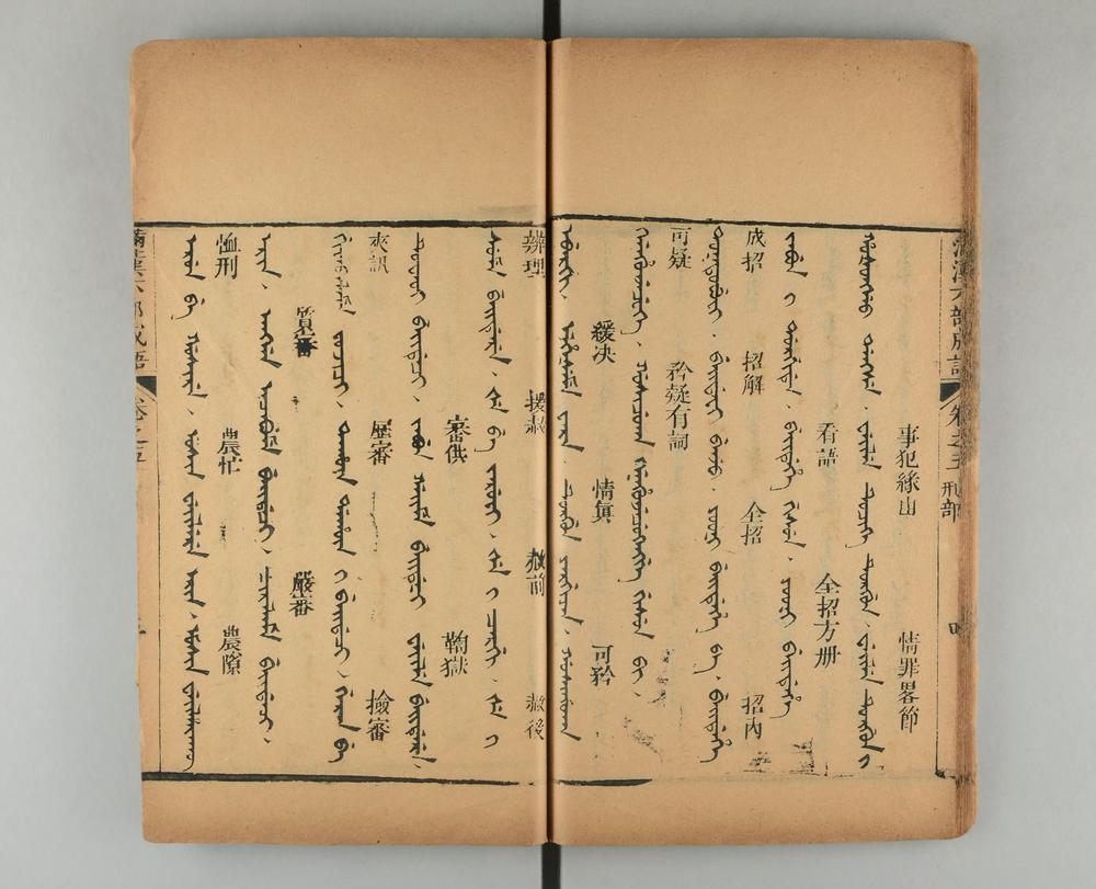 _满汉六部成语__