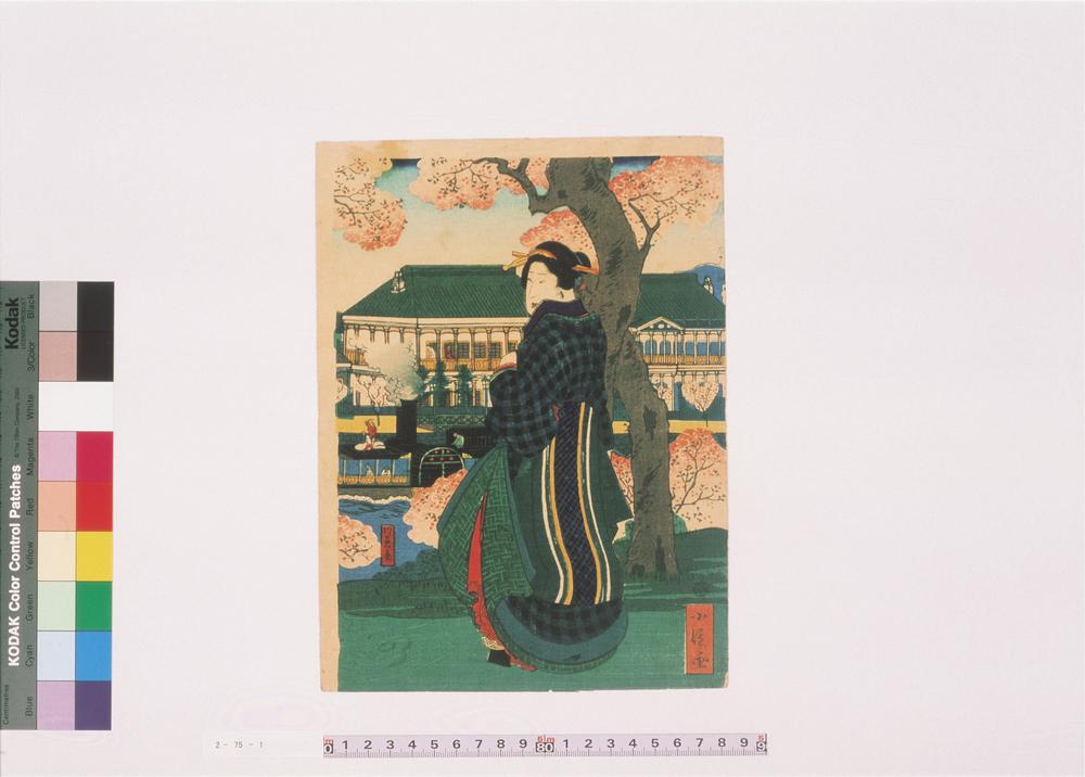 _浪花真冩川崎铸造场__