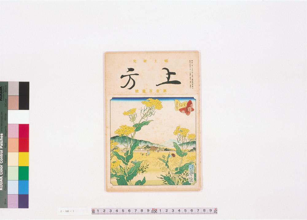 _菜的花盛り舍利寺远望__