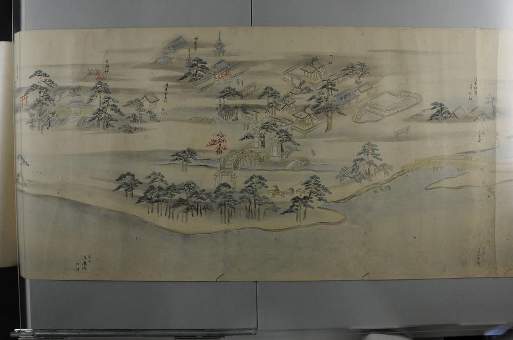 _浪花及淀川沿岸名胜图卷__