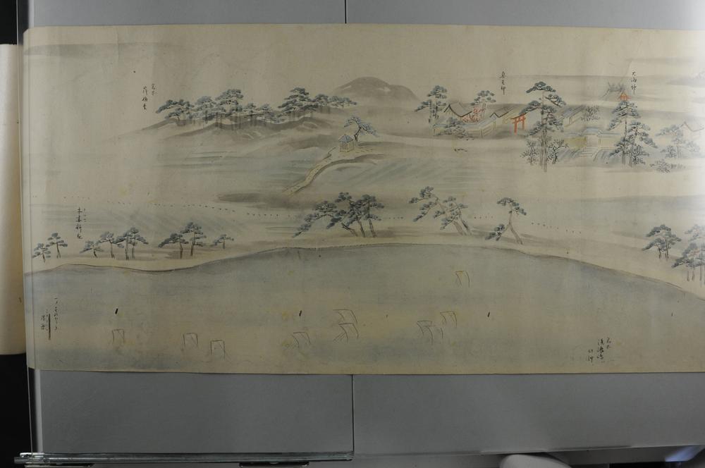 _浪花及淀川沿岸名胜图卷__