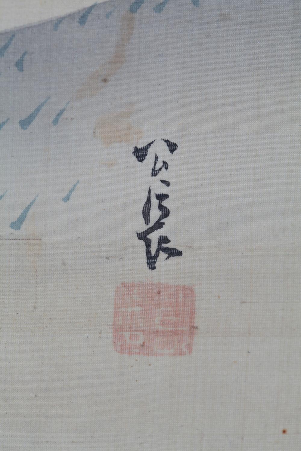 _水辺柳荫亭图__