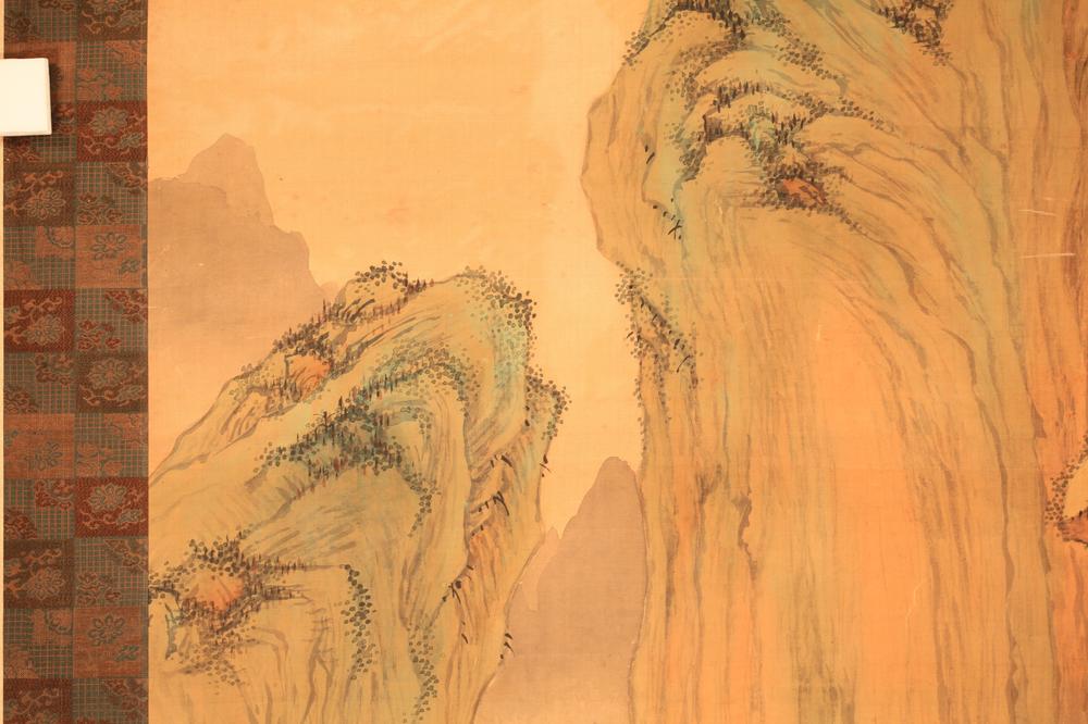 _青柳山水图(赤壁诗意图)__