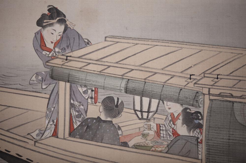 _安治川游船图__