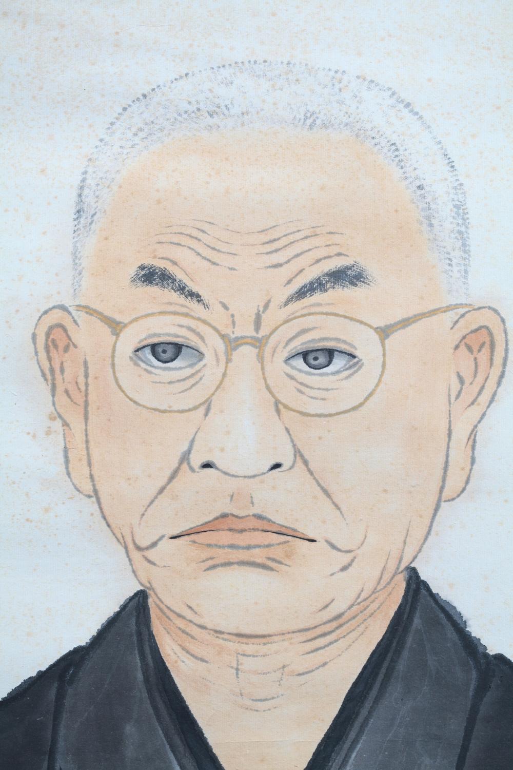 _藤泽黄坡先生肖像__