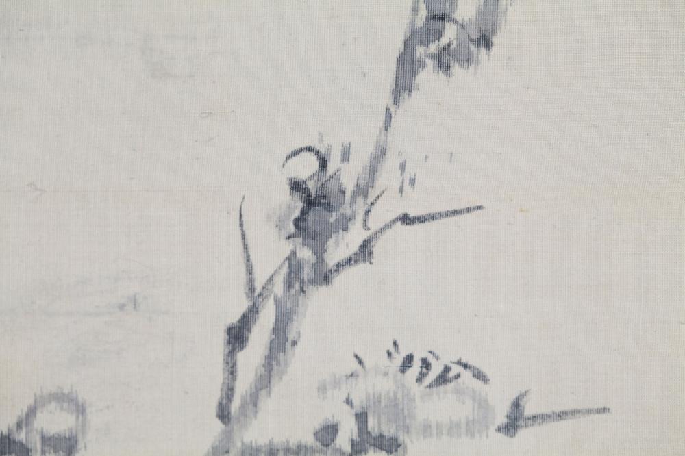 _落合双石题四君子合作__