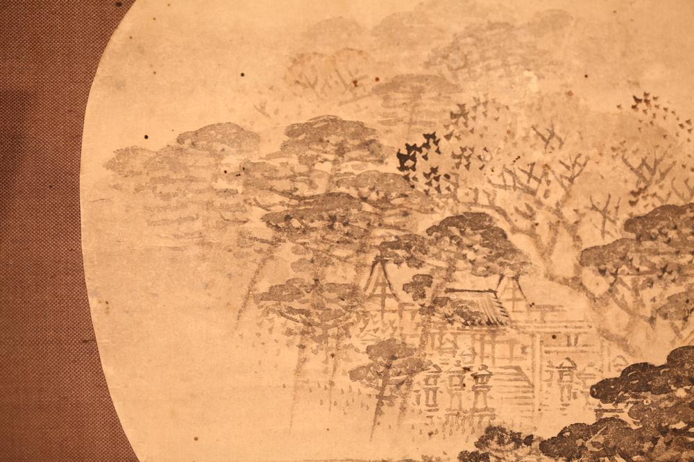 _淡彩住吉社头之图__