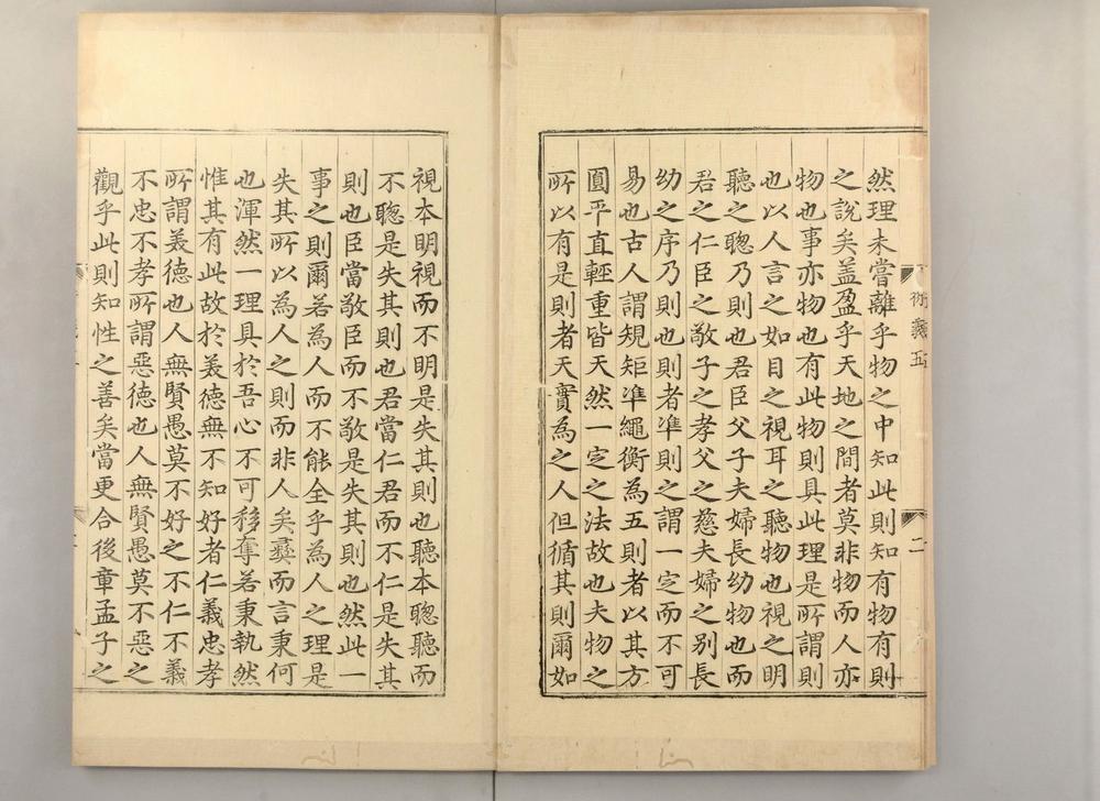 _真西山读书记乙集上大学衍义__