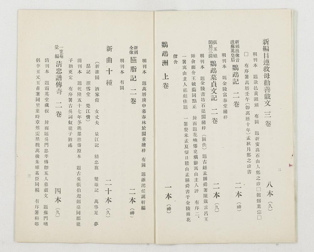 _支那戏曲书展观目录__