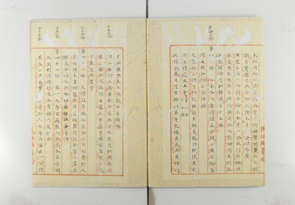 _译汉民法草案__