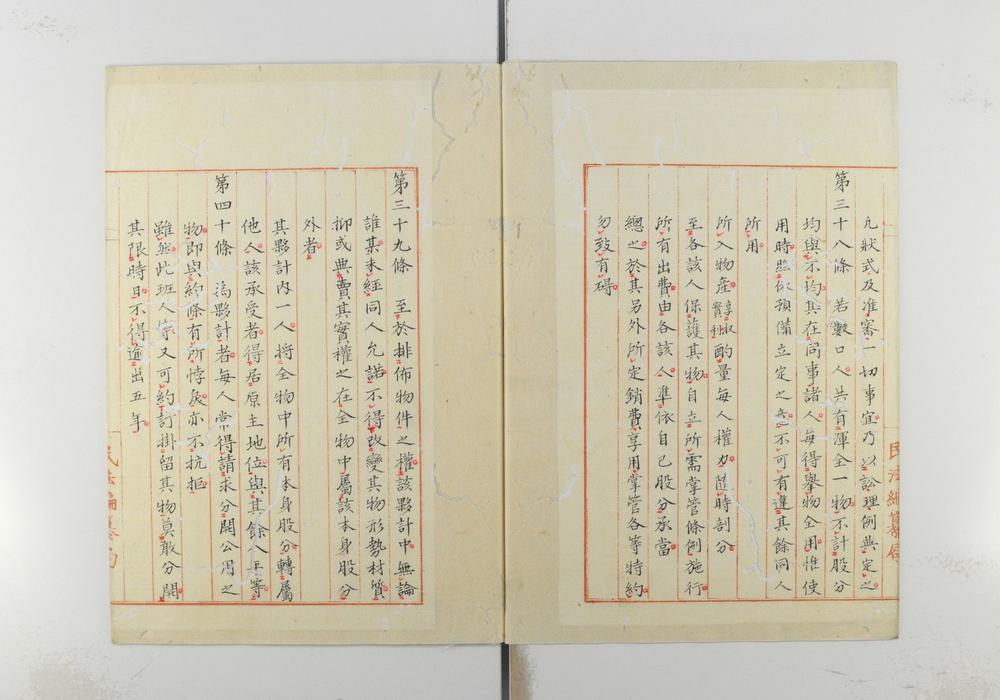 _译汉民法草案__