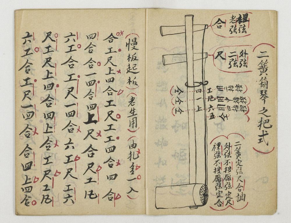 _二簧箶琴工尺谱__