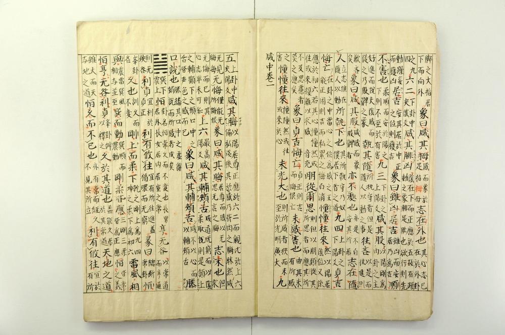 _纂集程杨二先生音义周易句解卷__