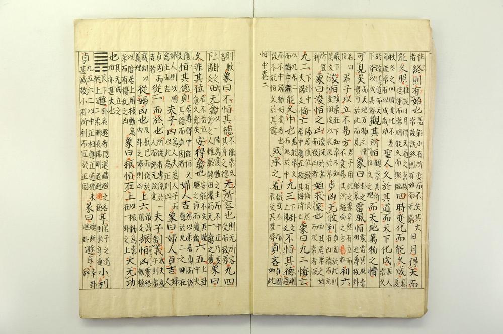 _纂集程杨二先生音义周易句解卷__