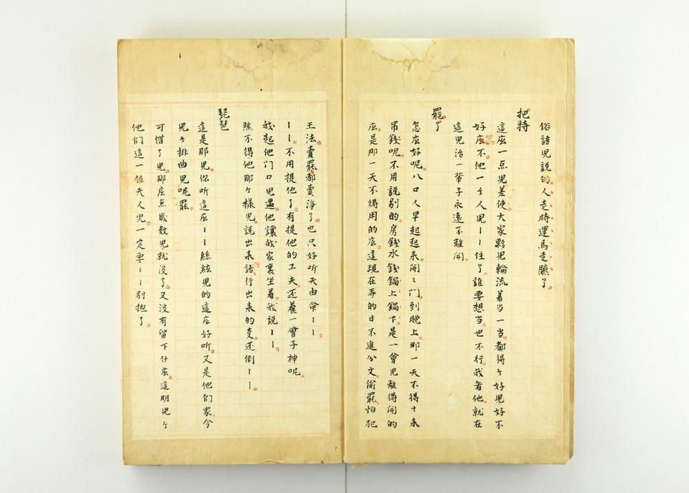 _中国语文例集__