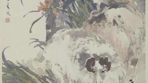 任伯年（任颐） 三阳开泰轴.jpg