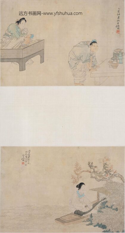 任伯年（任颐） 人物斗方轴.jpg