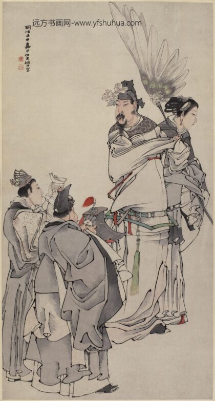 任伯年（任颐） 加冠进爵图轴.jpg