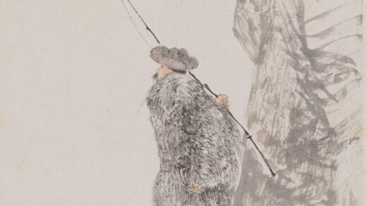 任伯年（任颐） 子陵罢钓图轴.jpg