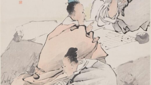 任伯年（任颐） 弈棋图轴.jpg