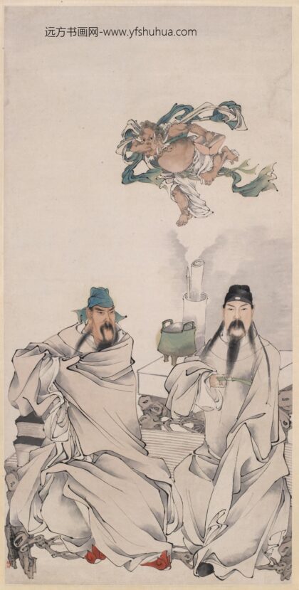 任伯年（任颐） 文昌关羽像轴.jpg