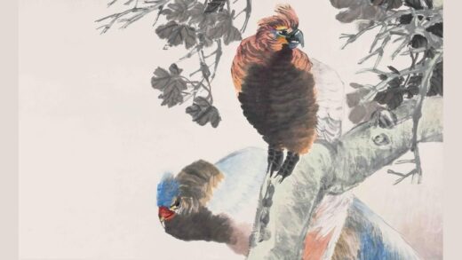 任伯年（任颐） 梧桐凤凰图轴.jpg