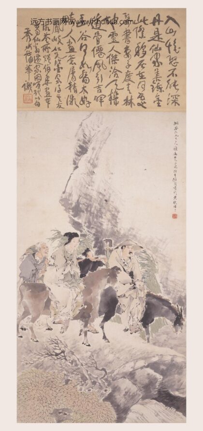 任伯年（任颐） 移居图轴.jpg