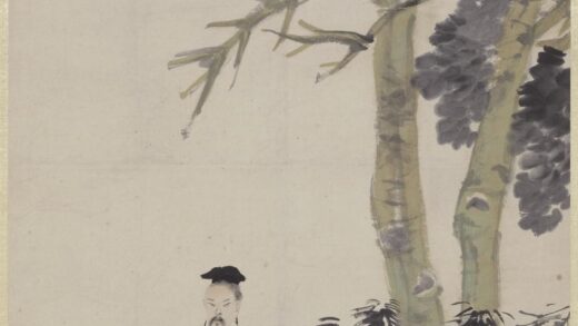 任伯年（任颐） 羲之换鹅图轴.jpg