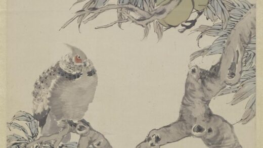 任伯年（任颐） 花鸟图轴.jpg