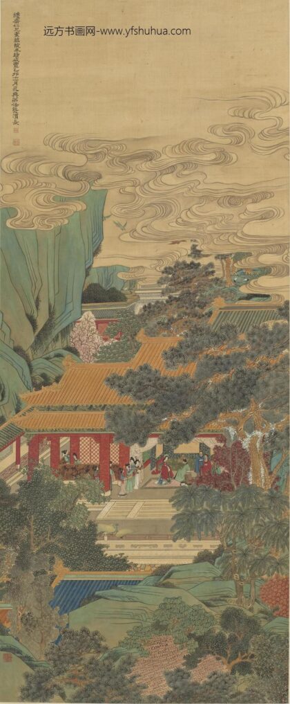 任熊 临院本山水图轴.jpg