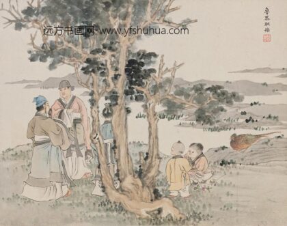 任熊 人物山水册 1.jpg