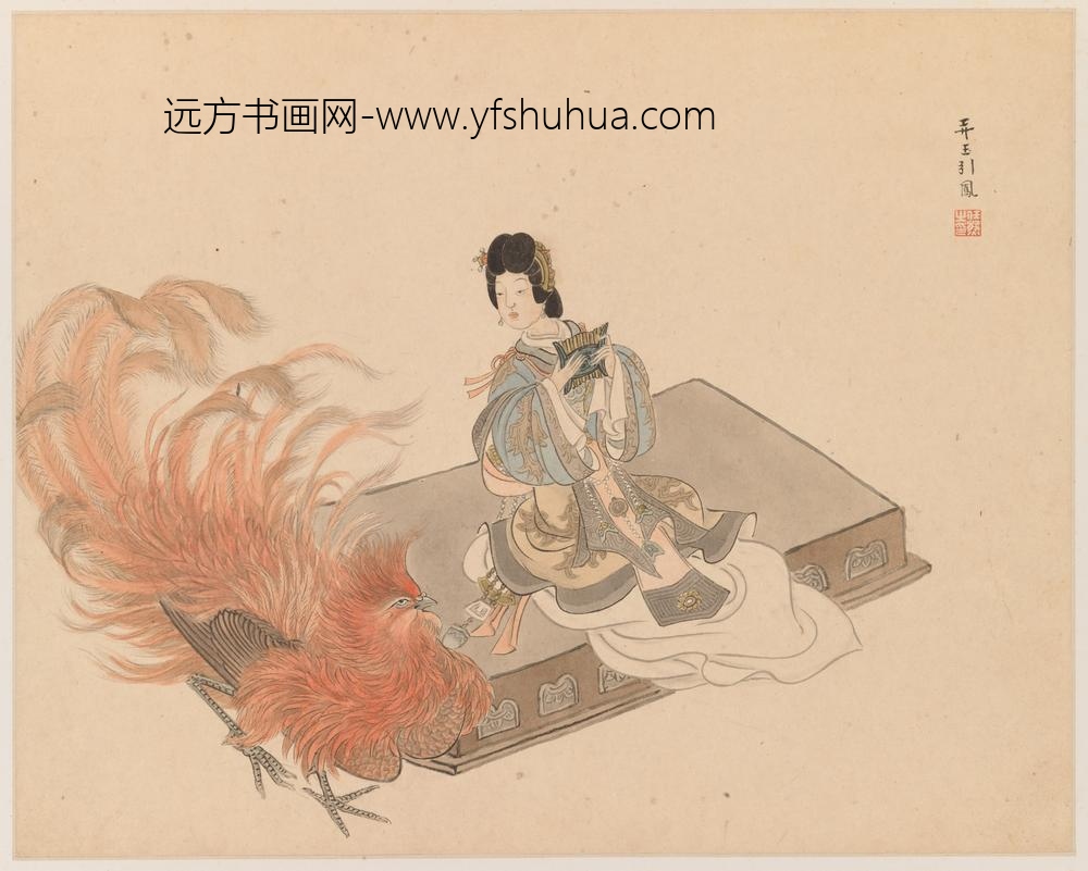 任熊_人物山水图册