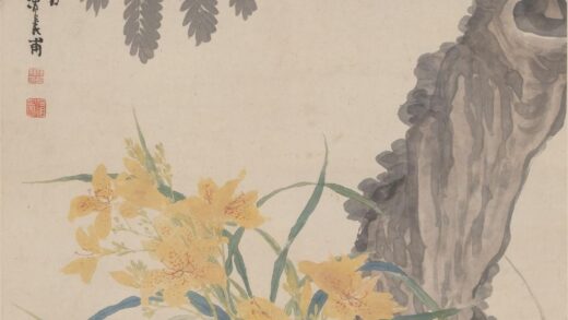 任熊 椿萱并茂图轴.jpg