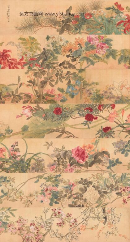 任熊 花卉图卷.jpg