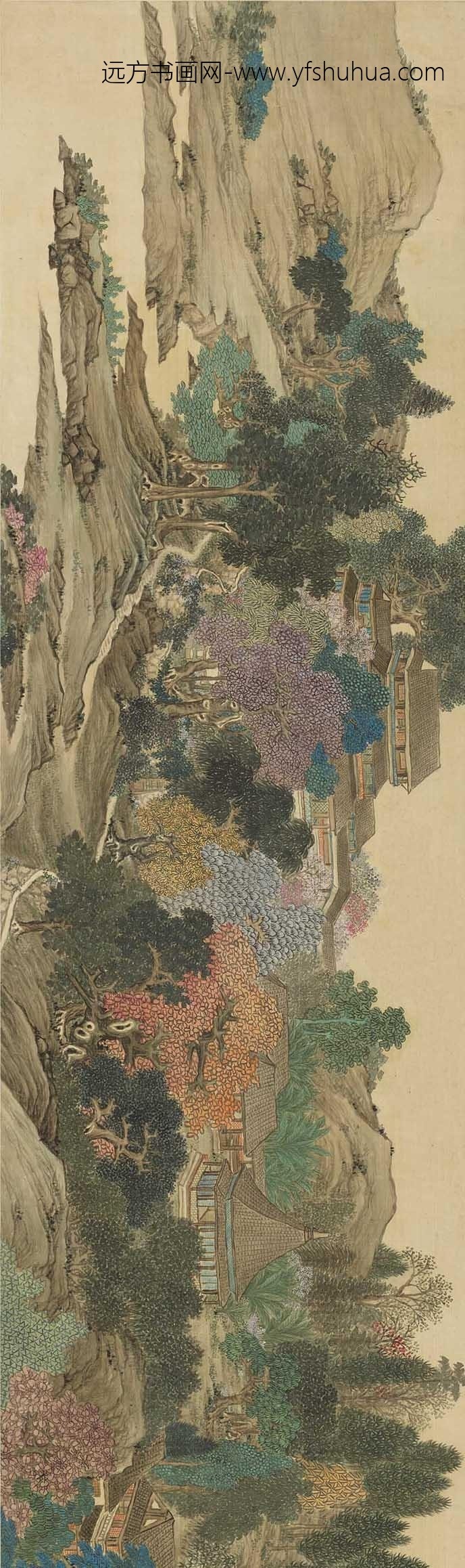 任熊_范湖草堂图卷__