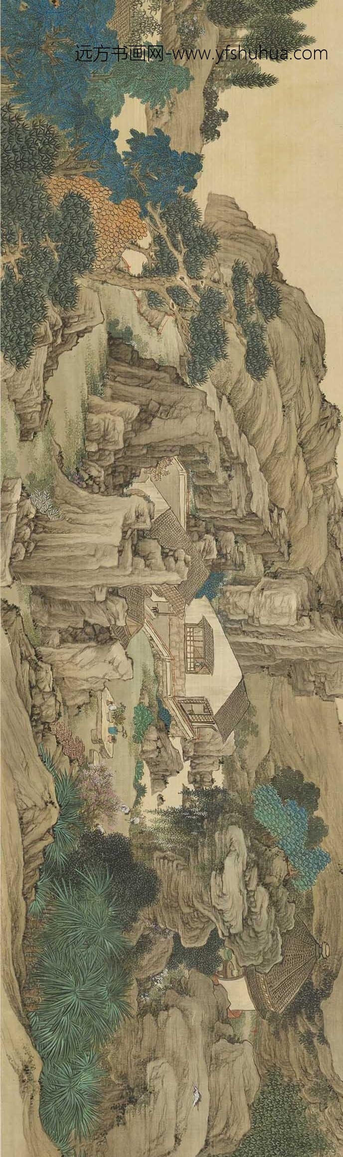 任熊_范湖草堂图卷__