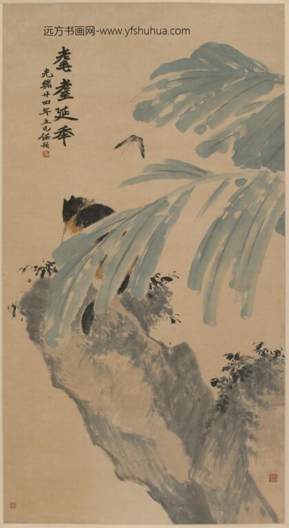 任预 猫蝶图轴.jpg