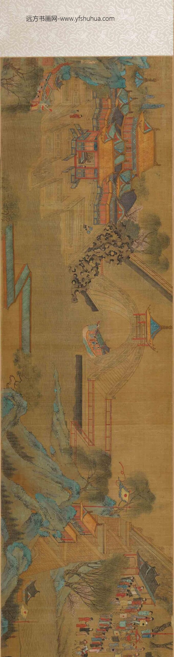 佚名_仿张择端清明上河图卷_