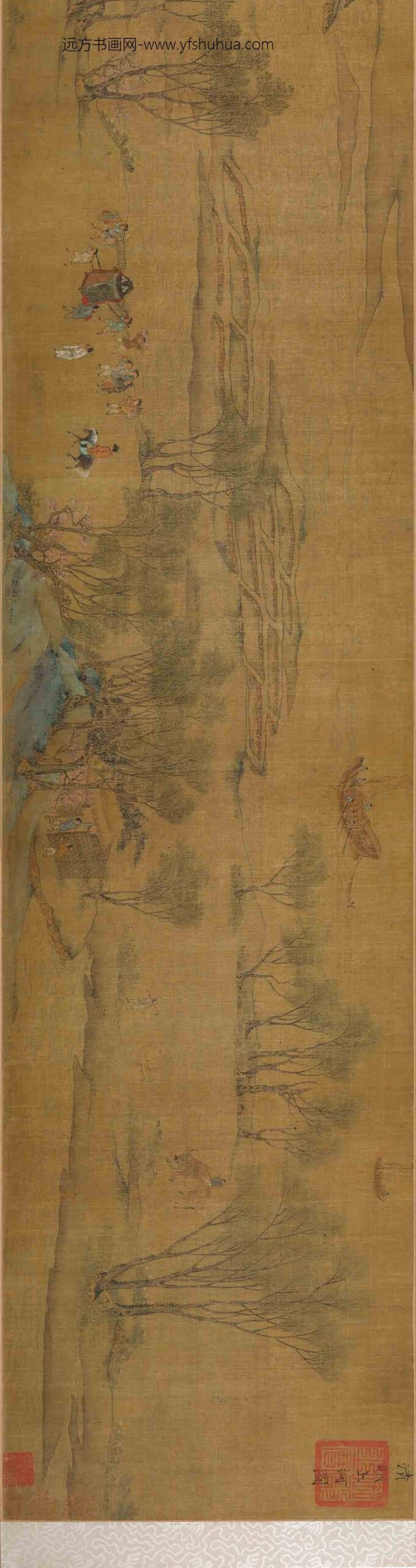 佚名_仿张择端清明上河图卷_