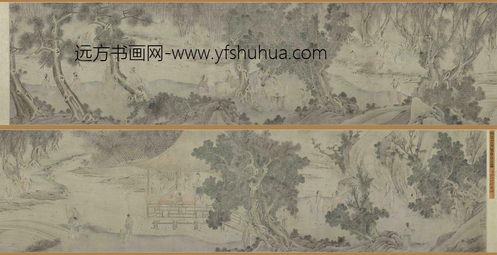 佚名_兰亭修禊图卷